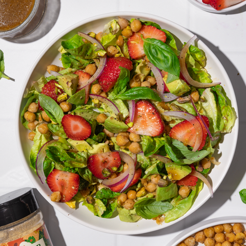 Seasonal Summer Strawberry Salad