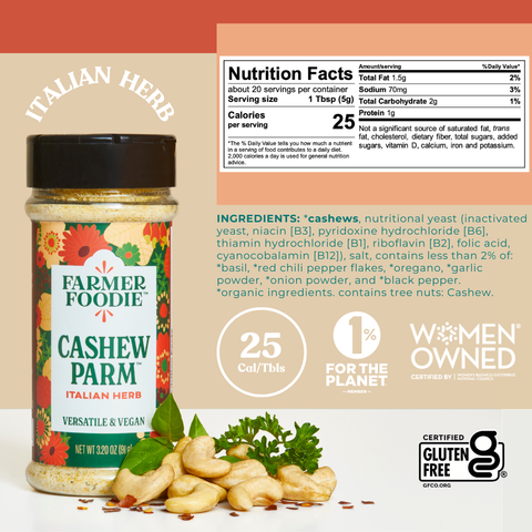 Italian Herb Cashew Parm