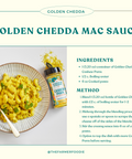 Farmer Foodie Golden Chedda Cashew Parm recipe extension video of Mac & Cheese sauce.